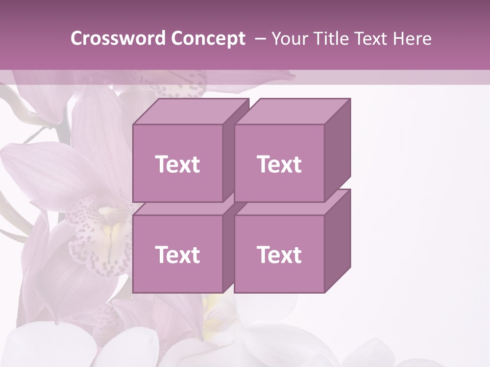 Beautiful Flowers Hd PowerPoint Template