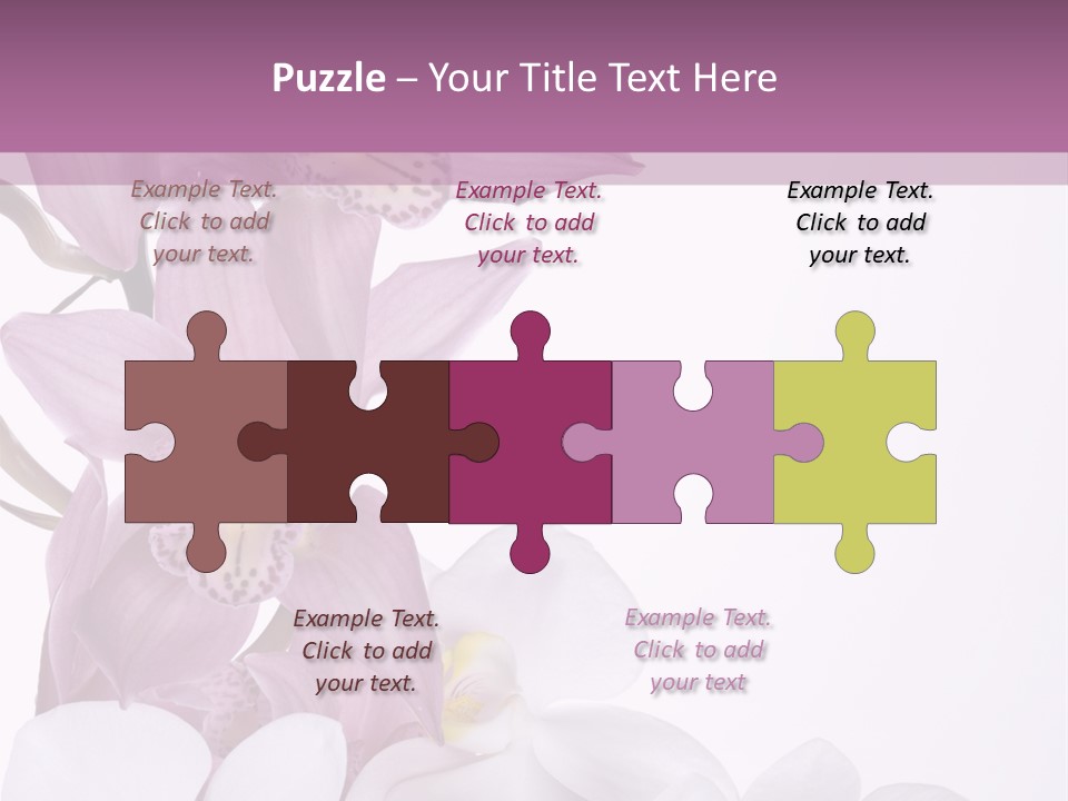 Beautiful Flowers Hd PowerPoint Template