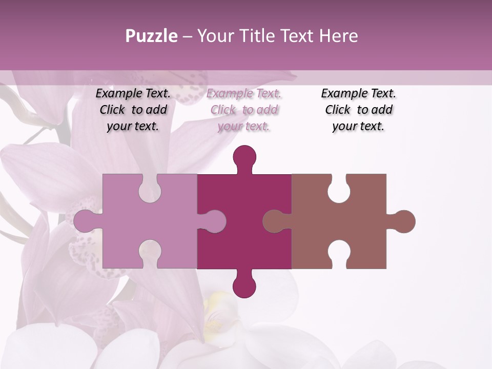 Beautiful Flowers Hd PowerPoint Template