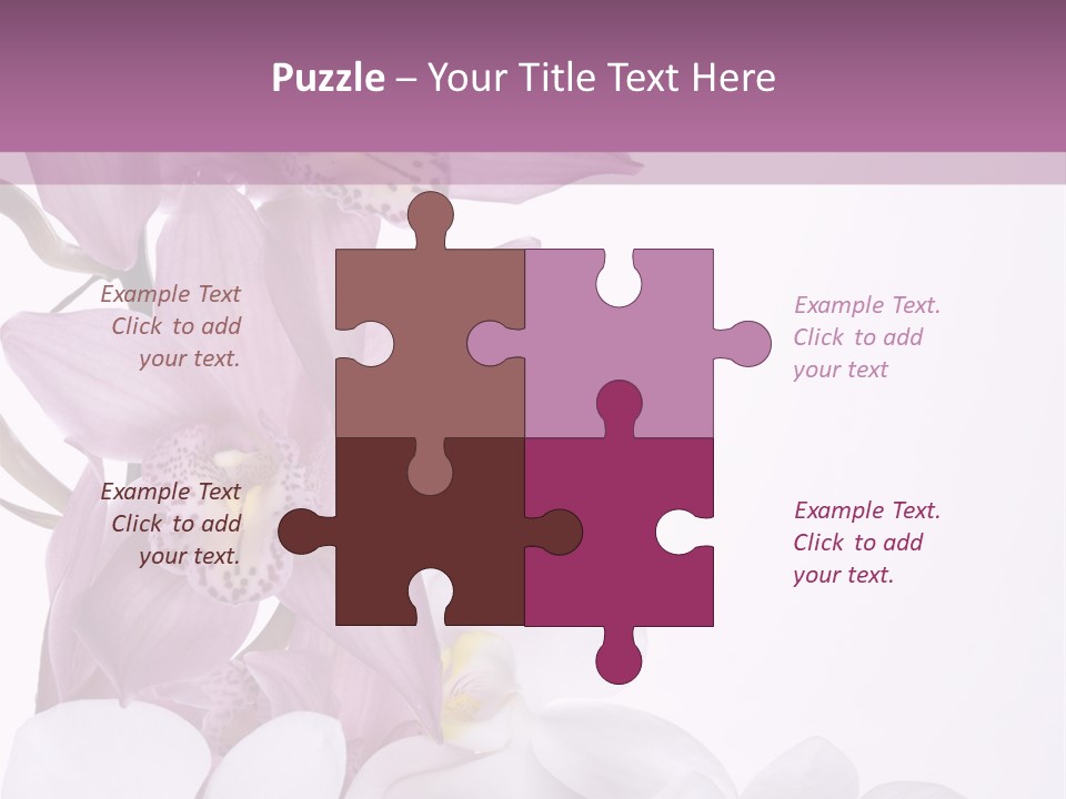 Beautiful Flowers Hd PowerPoint Template