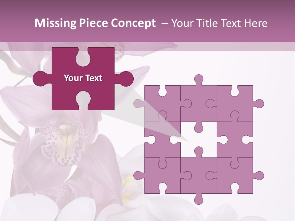 Beautiful Flowers Hd PowerPoint Template