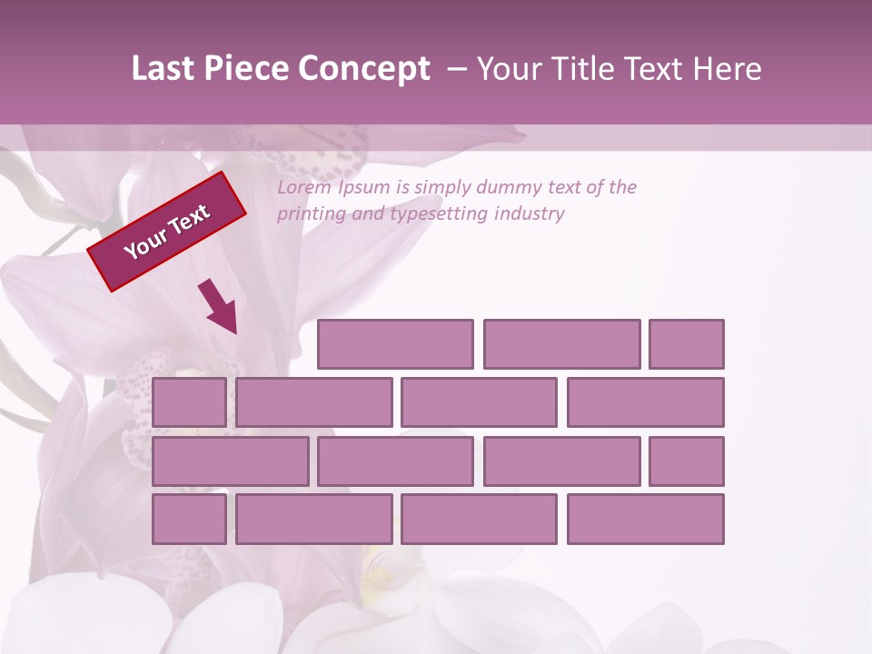 Beautiful Flowers Hd PowerPoint Template