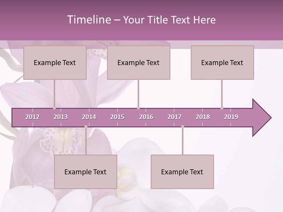 Beautiful Flowers Hd PowerPoint Template