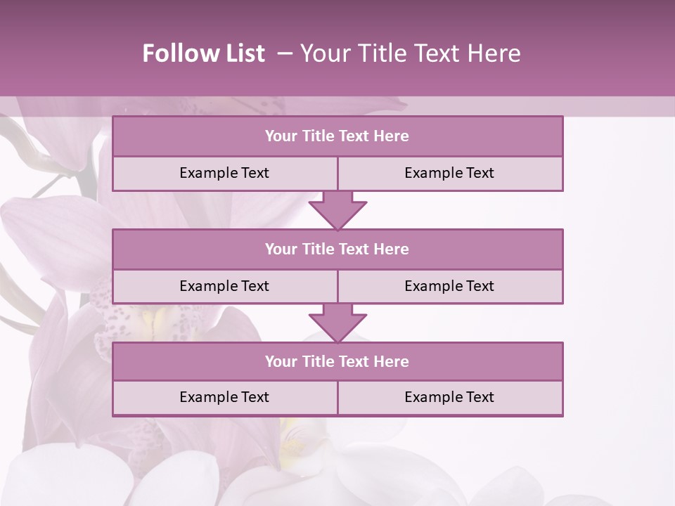 Beautiful Flowers Hd PowerPoint Template