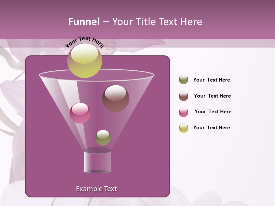 Beautiful Flowers Hd PowerPoint Template