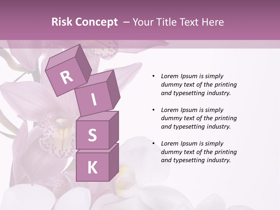 Beautiful Flowers Hd PowerPoint Template