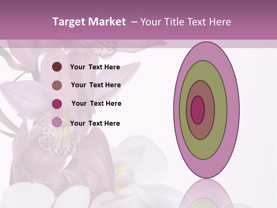 Beautiful Flowers Hd PowerPoint Template