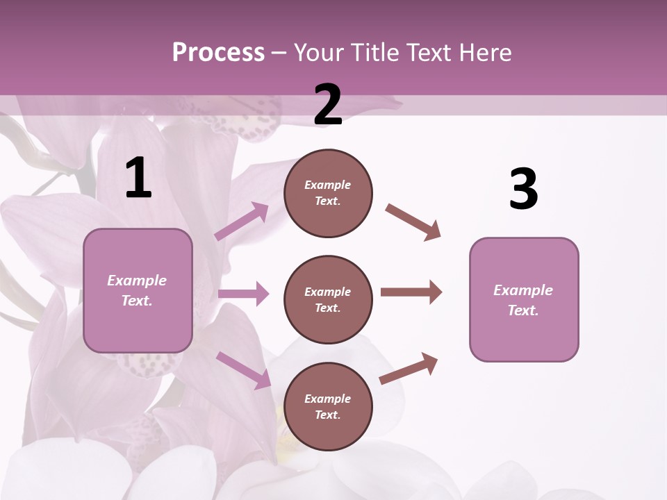 Beautiful Flowers Hd PowerPoint Template