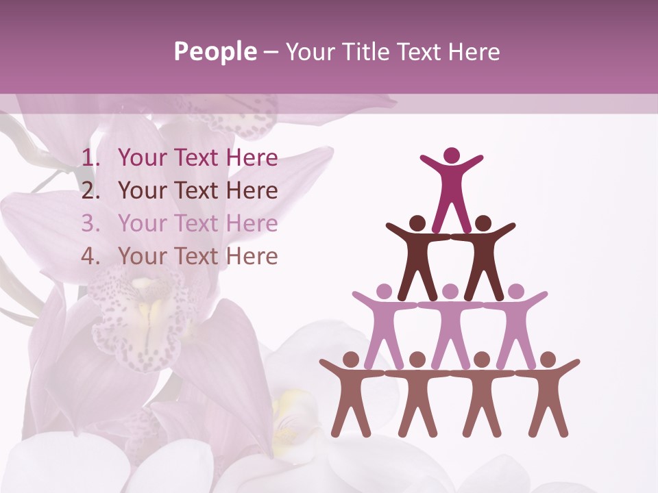 Beautiful Flowers Hd PowerPoint Template