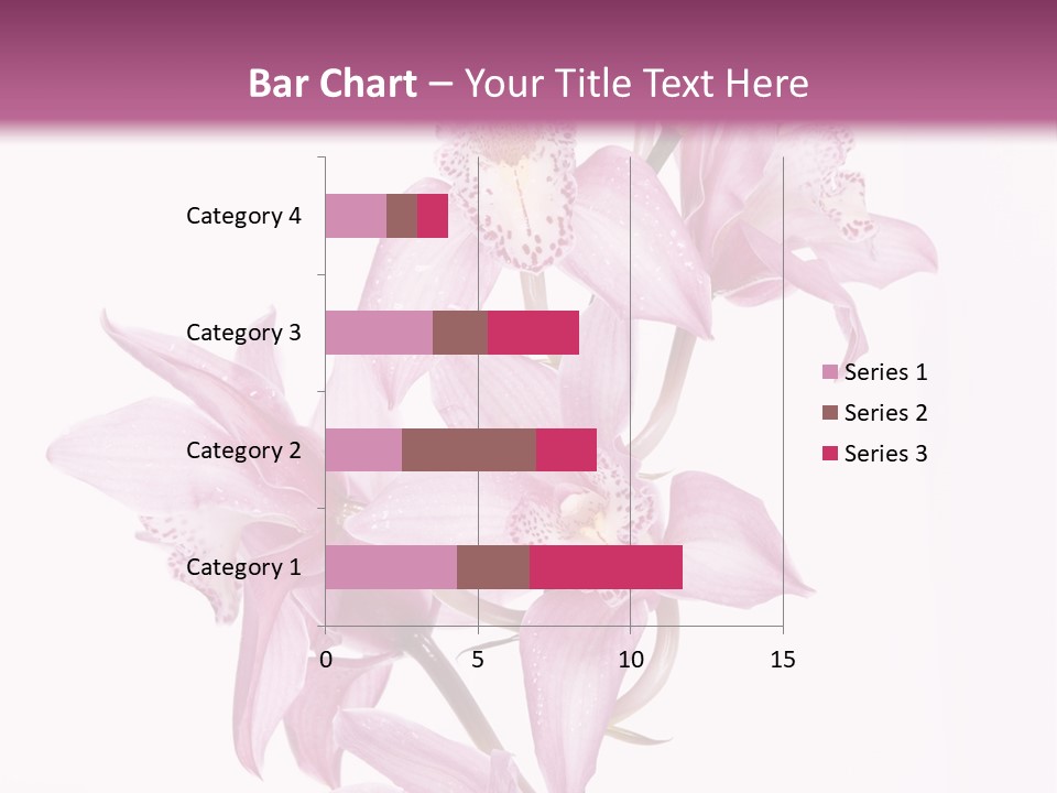 Photography Floral Object PowerPoint Template
