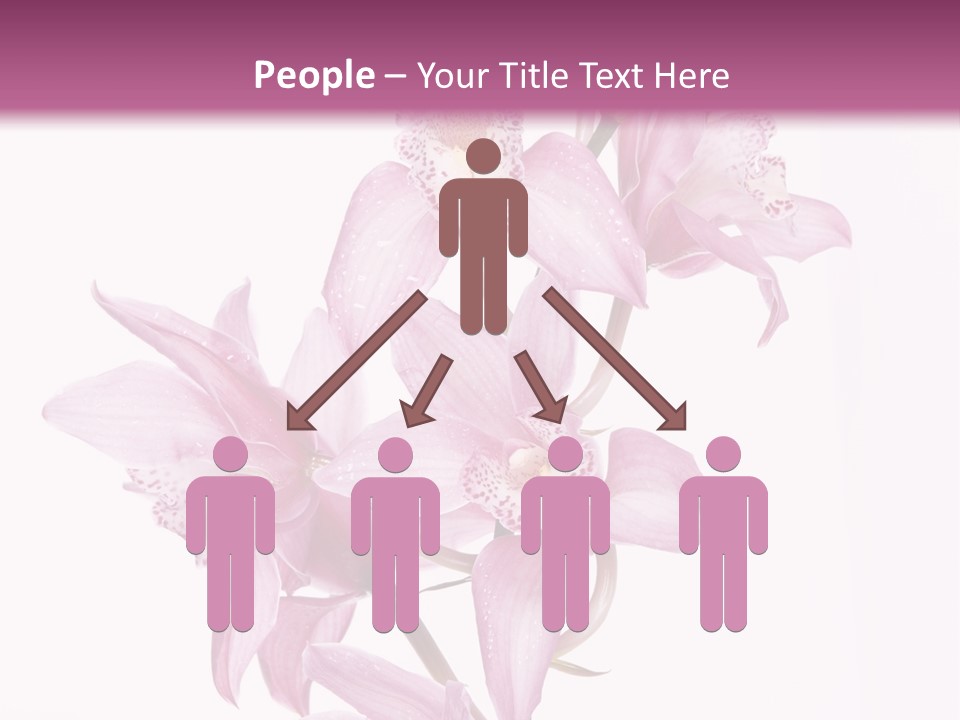 Photography Floral Object PowerPoint Template