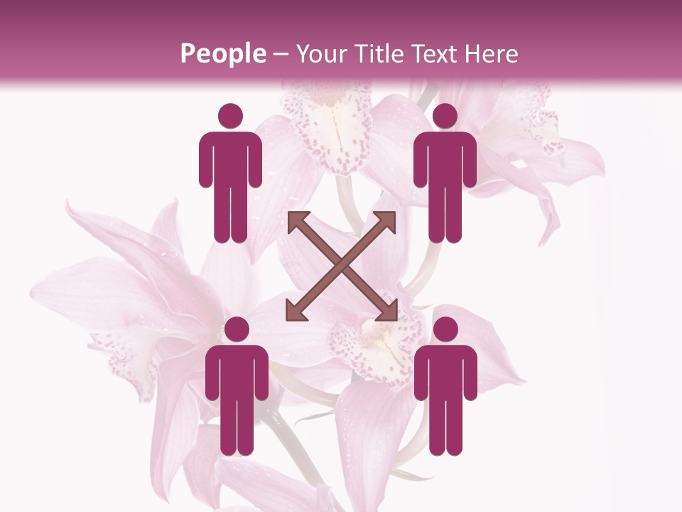 Photography Floral Object PowerPoint Template