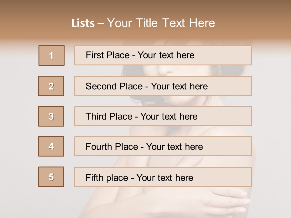 Photography Erotic Human PowerPoint Template