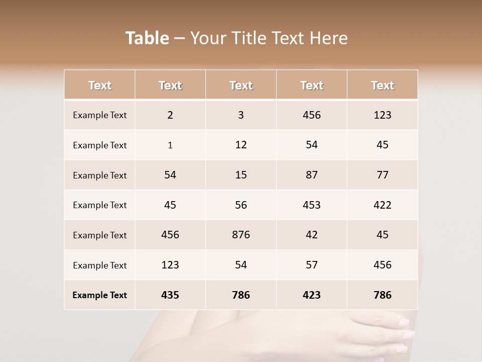 Photography Erotic Human PowerPoint Template