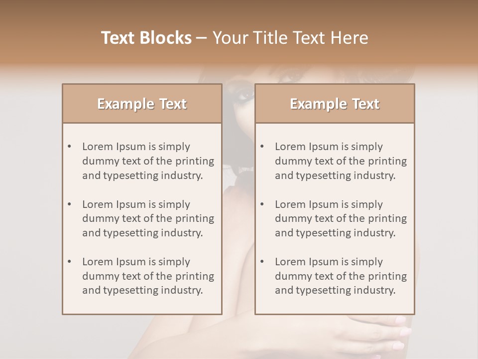 Photography Erotic Human PowerPoint Template