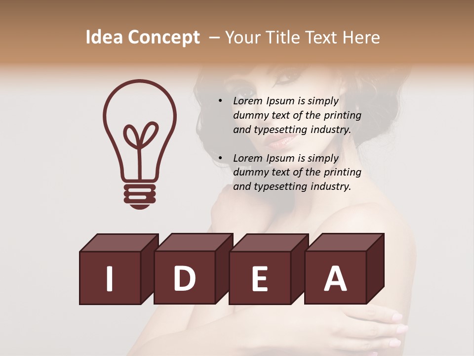 Photography Erotic Human PowerPoint Template