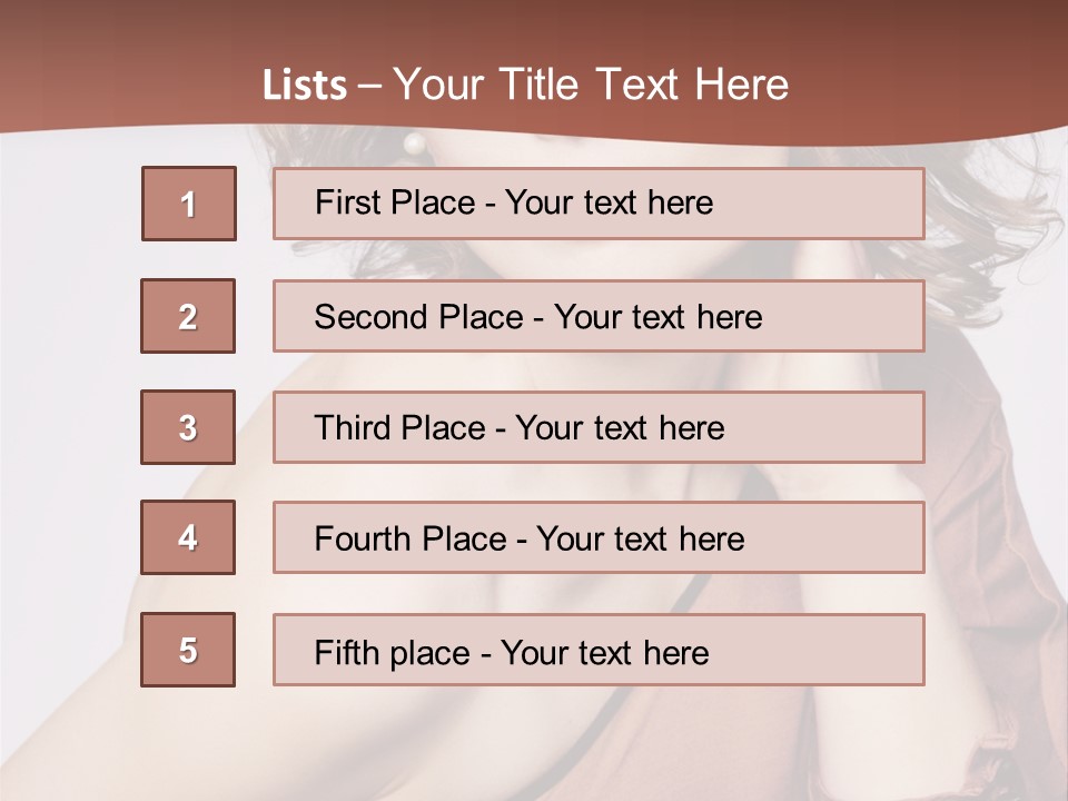 Wedding Guest Hairstyles PowerPoint Template