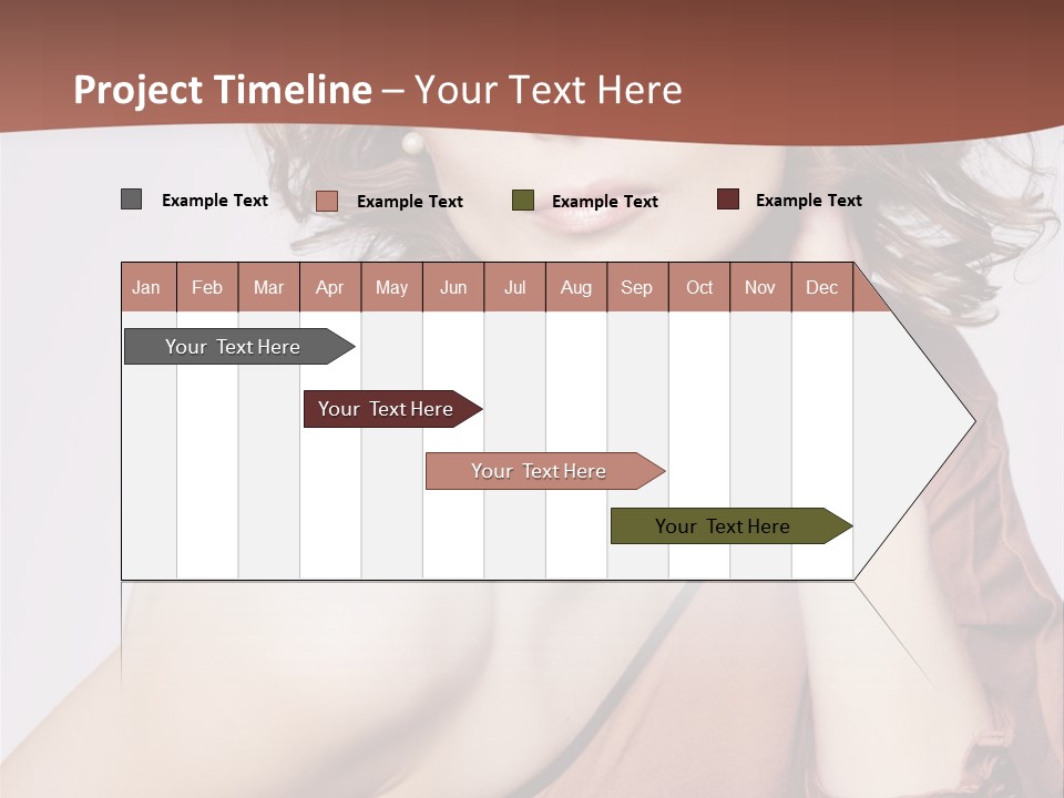 Wedding Guest Hairstyles PowerPoint Template