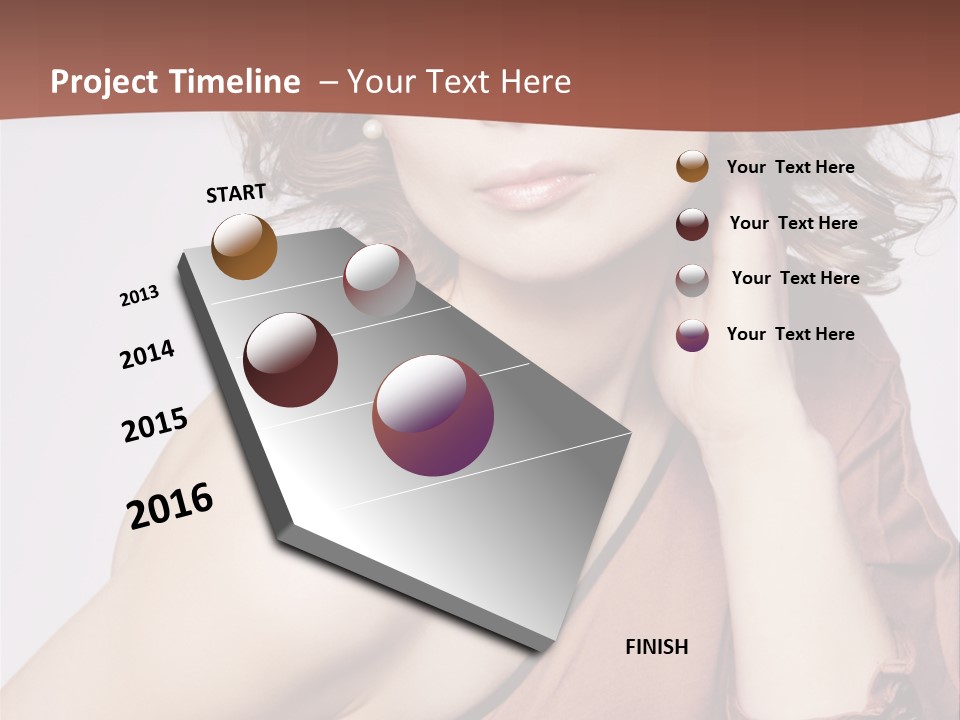 Wedding Guest Hairstyles PowerPoint Template