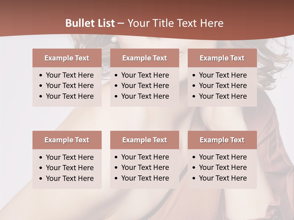 Wedding Guest Hairstyles PowerPoint Template