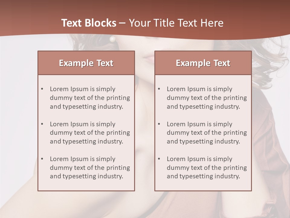 Wedding Guest Hairstyles PowerPoint Template