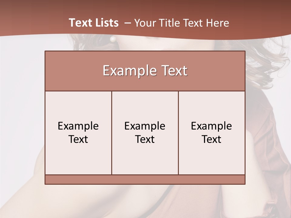 Wedding Guest Hairstyles PowerPoint Template