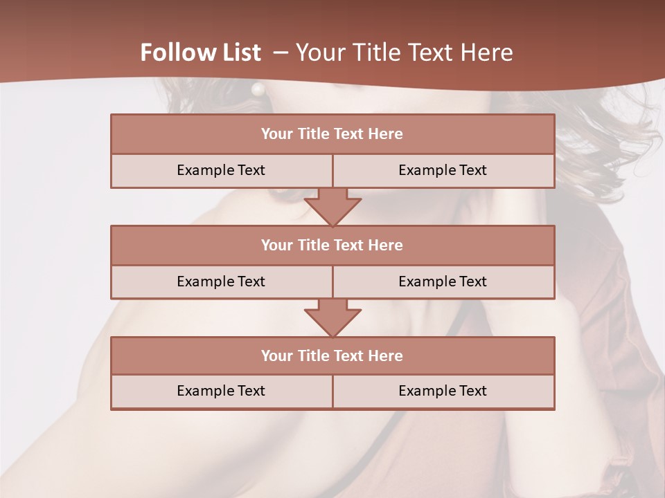 Wedding Guest Hairstyles PowerPoint Template