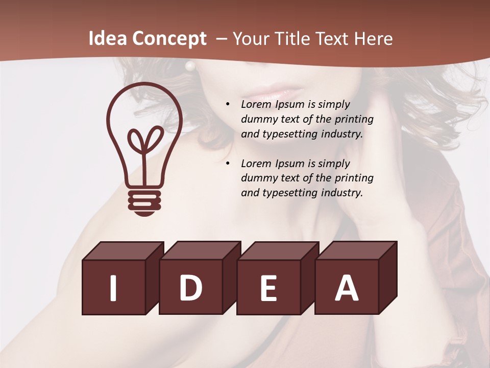 Wedding Guest Hairstyles PowerPoint Template