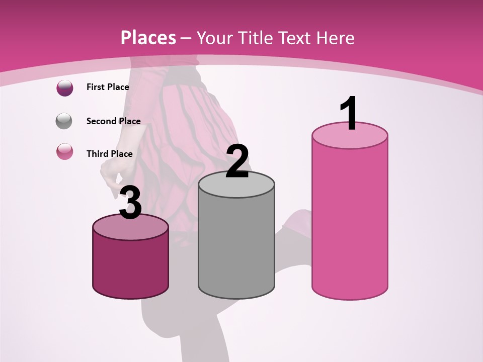 Bright Studio Girl PowerPoint Template