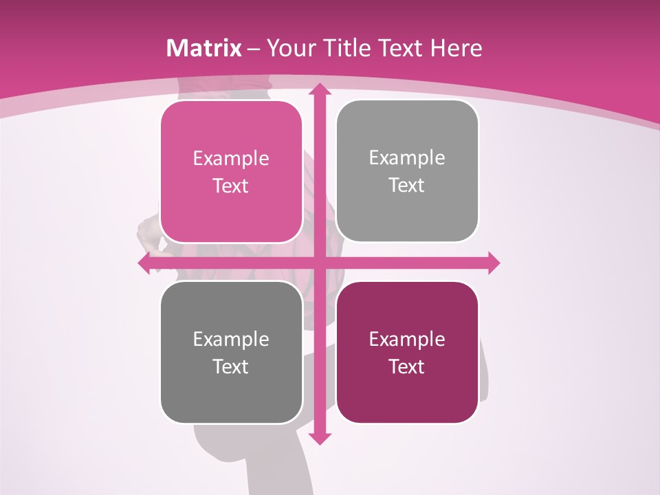 Bright Studio Girl PowerPoint Template