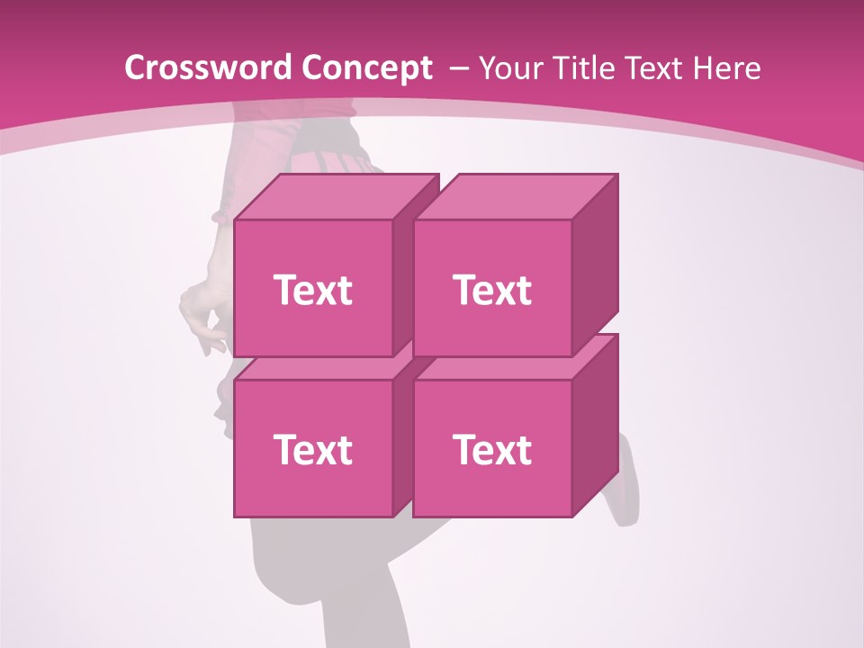 Bright Studio Girl PowerPoint Template