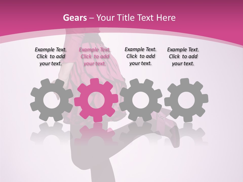 Bright Studio Girl PowerPoint Template