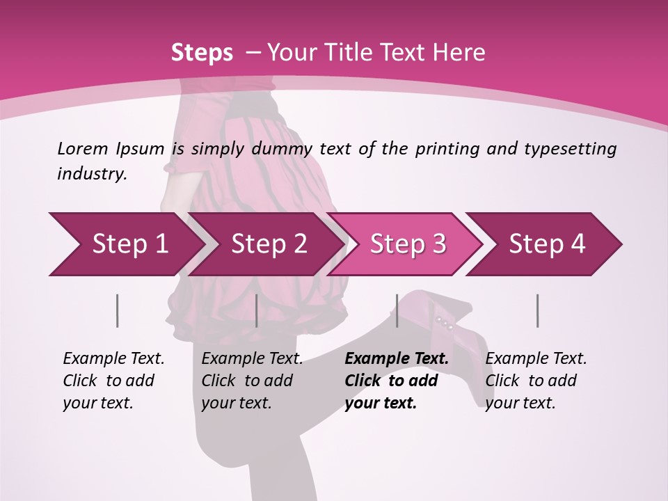 Bright Studio Girl PowerPoint Template