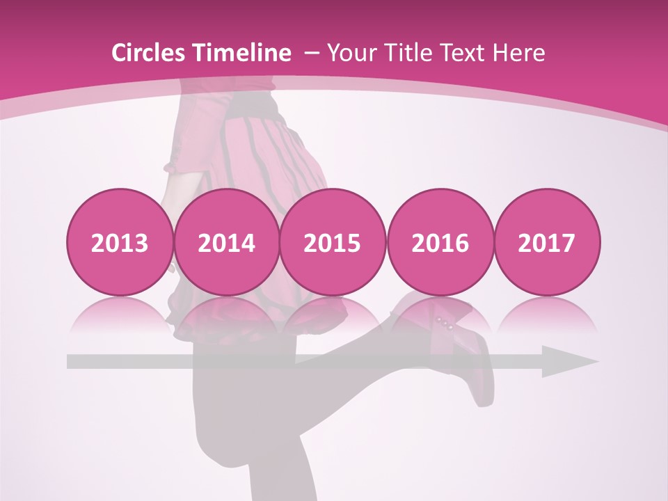 Bright Studio Girl PowerPoint Template