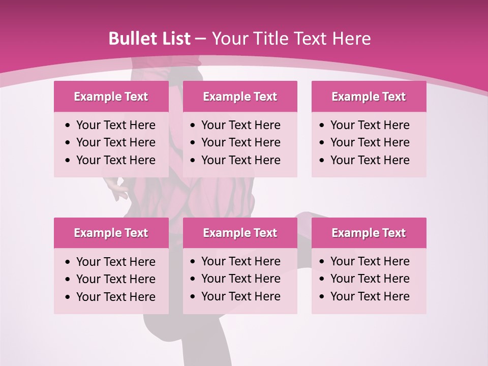 Bright Studio Girl PowerPoint Template