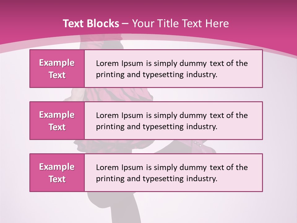 Bright Studio Girl PowerPoint Template