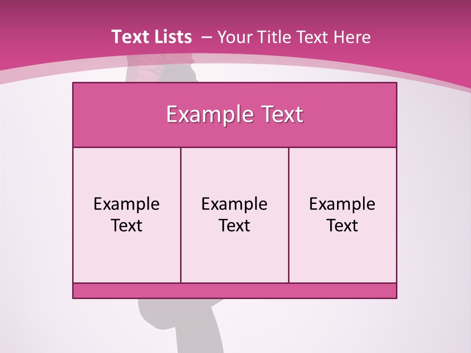 Bright Studio Girl PowerPoint Template