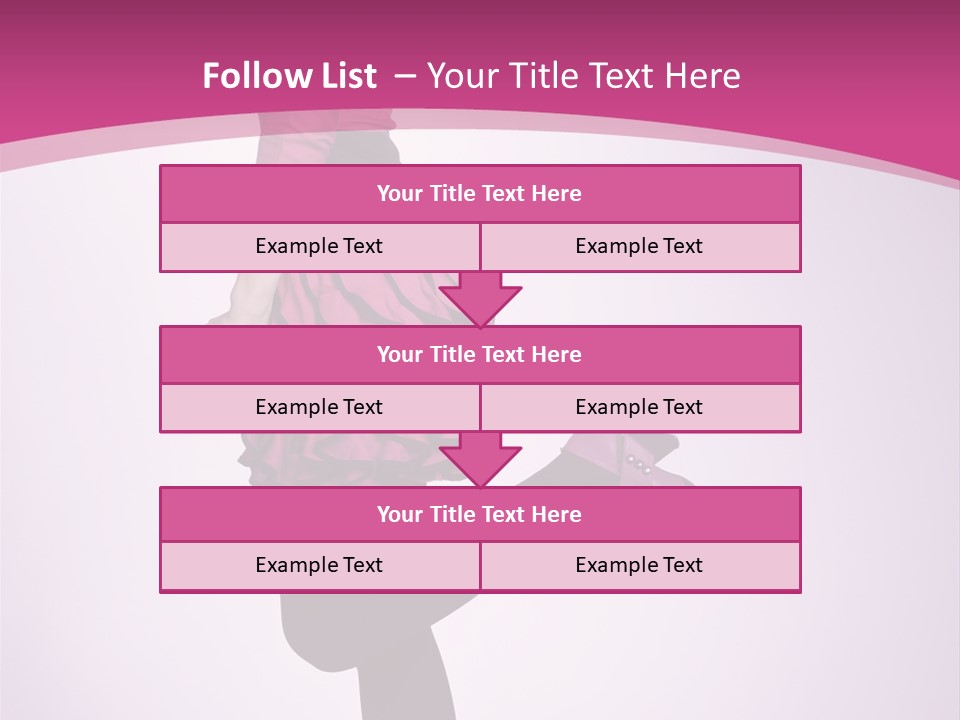 Bright Studio Girl PowerPoint Template