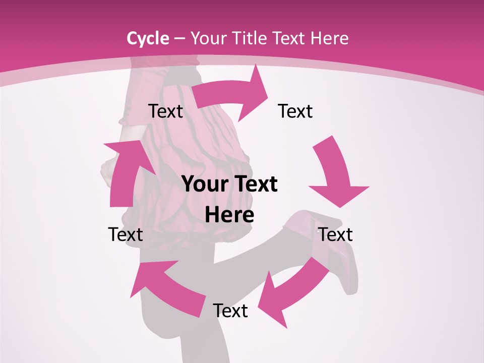 Bright Studio Girl PowerPoint Template