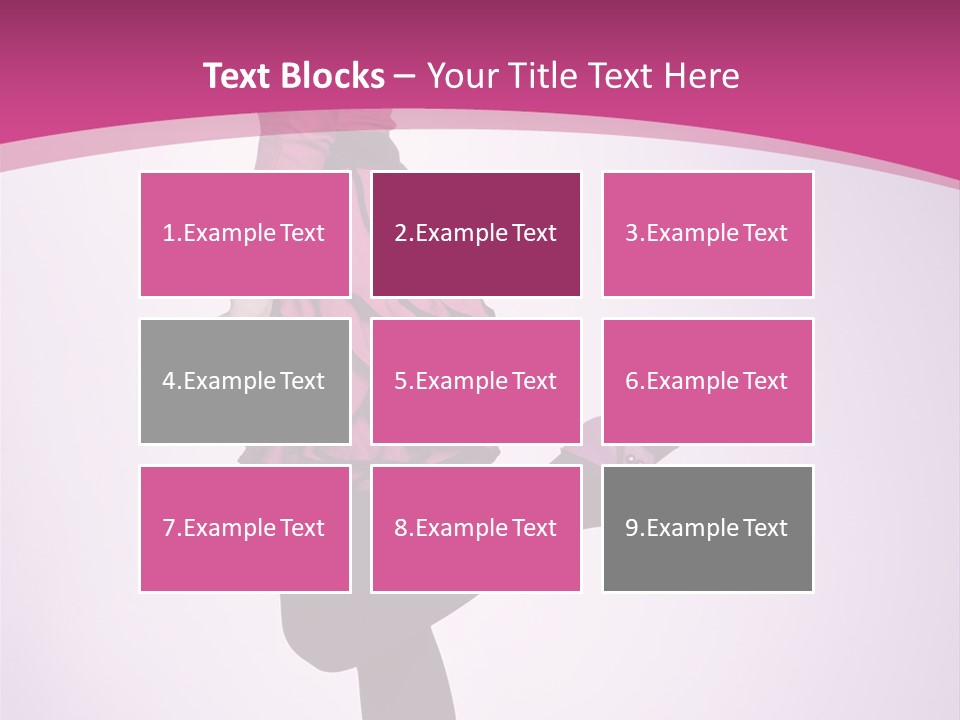 Bright Studio Girl PowerPoint Template