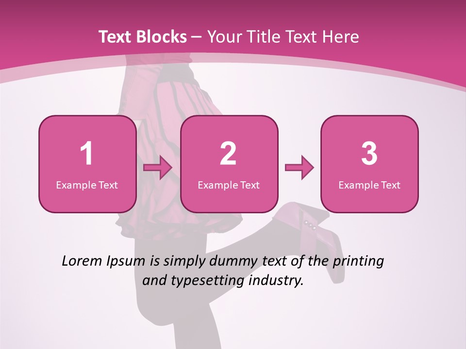 Bright Studio Girl PowerPoint Template