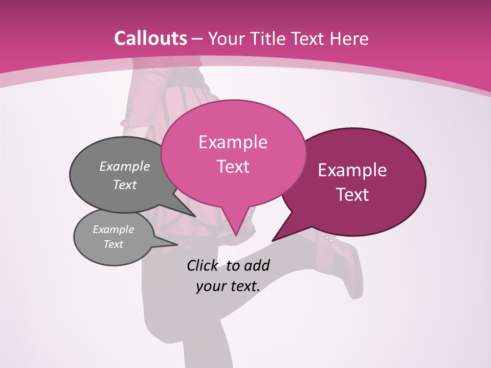 Bright Studio Girl PowerPoint Template