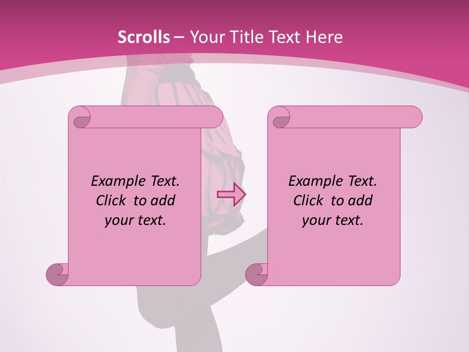 Bright Studio Girl PowerPoint Template