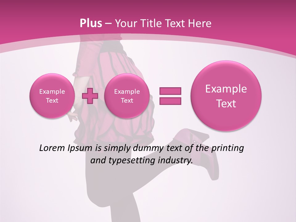 Bright Studio Girl PowerPoint Template