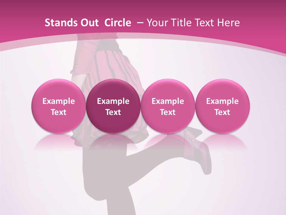 Bright Studio Girl PowerPoint Template