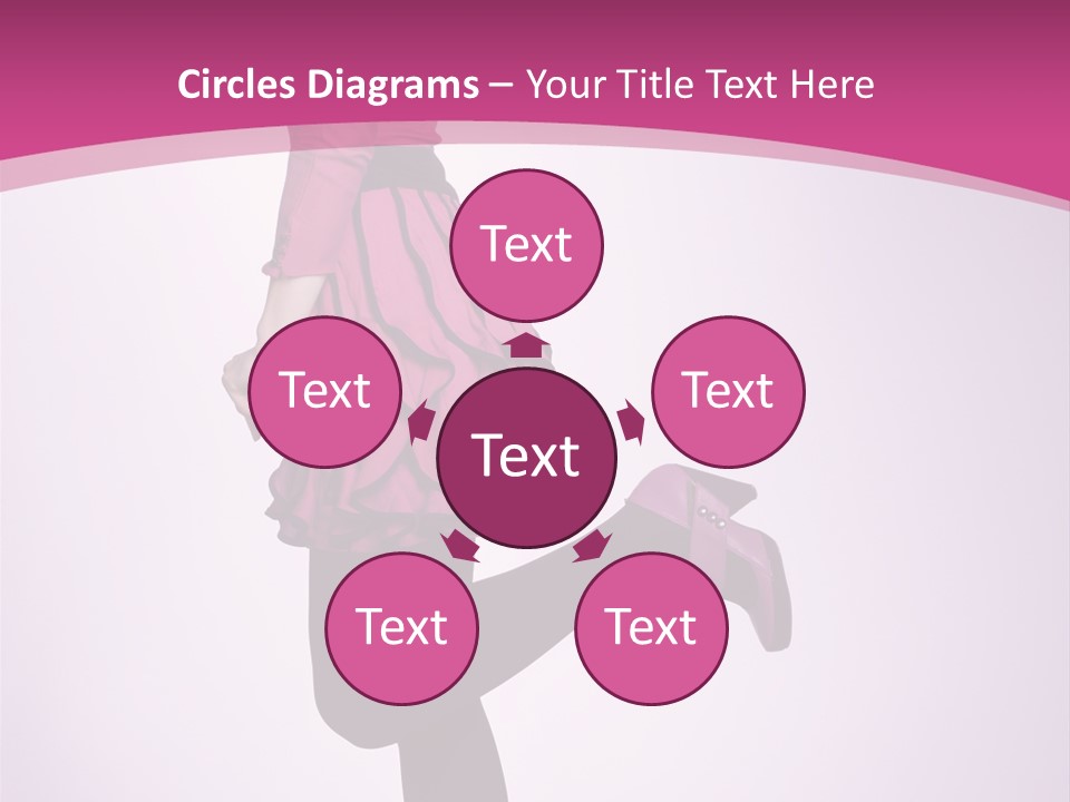 Bright Studio Girl PowerPoint Template