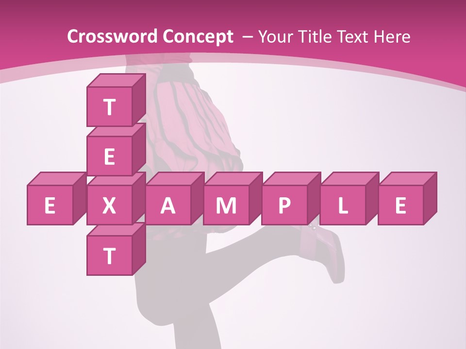 Bright Studio Girl PowerPoint Template