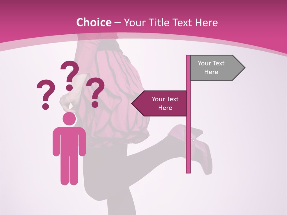 Bright Studio Girl PowerPoint Template