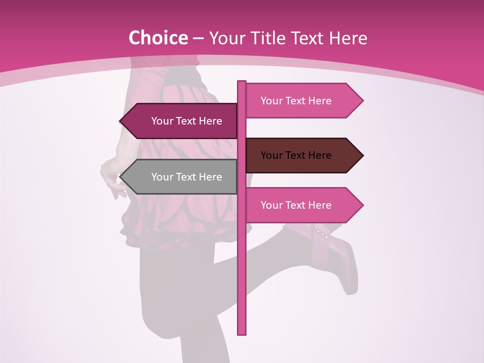 Bright Studio Girl PowerPoint Template