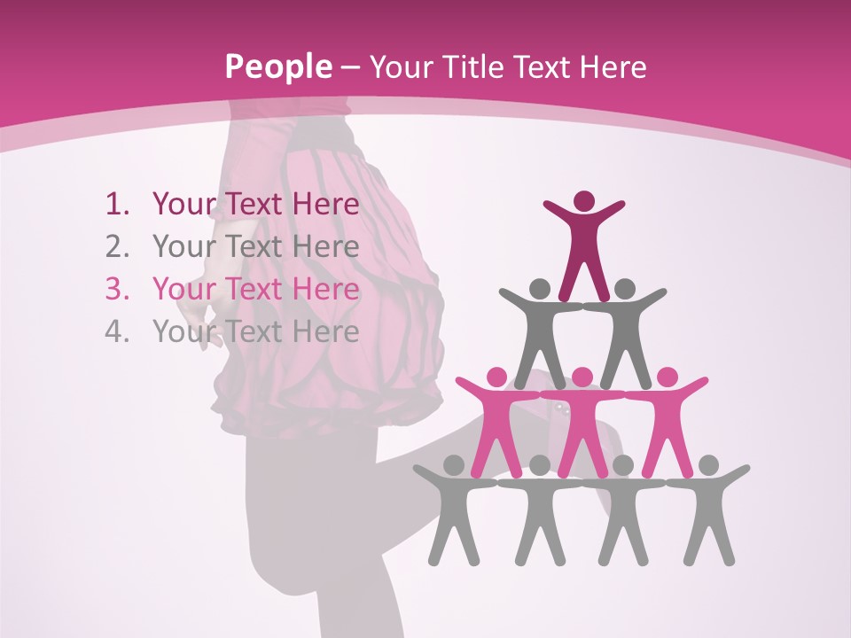 Bright Studio Girl PowerPoint Template